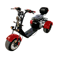 Электроскутер CITYCOCO GT X12 TRIKE Красный