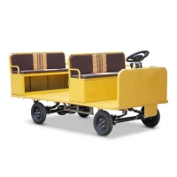 Платформенная тележка электрическая RuTrike ПОСТ ПАССАЖИР