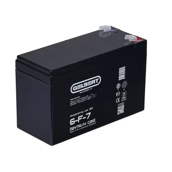 Аккумулятор для ИБП Rutrike Gelbert 6-F-7 (12V7A/H C20)